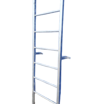 Escalera Gatera sin Anillos de Seguridad - Sección 1 Metro